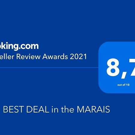 The Best Deal In The Marais - 1Bedroom Apt - 45M2 Paříž Exteriér fotografie