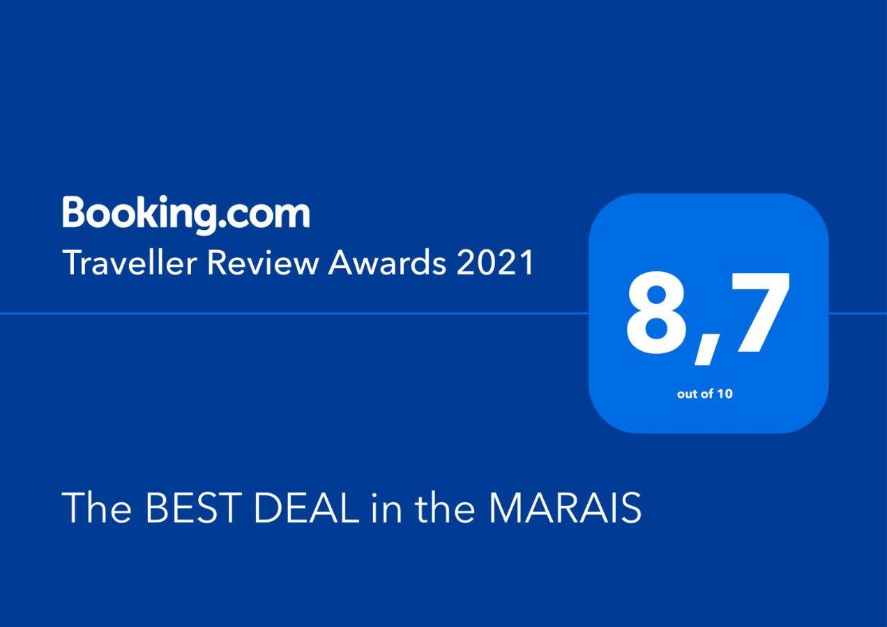 The Best Deal In The Marais - 1Bedroom Apt - 45M2 Paříž Exteriér fotografie
